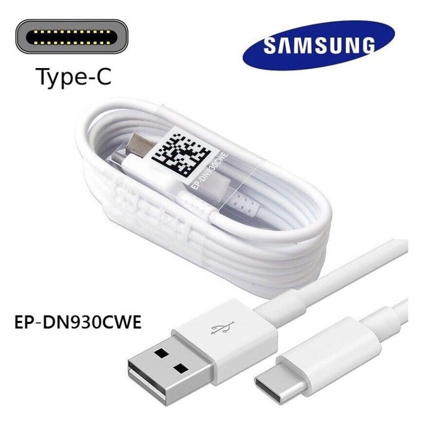 Cable Usb original Samsung Tipo C cargador A20 A30 A40 A50 A30S S8 S8+S9 S10 A8 A9 Plus cable De datos De carga rápida #1