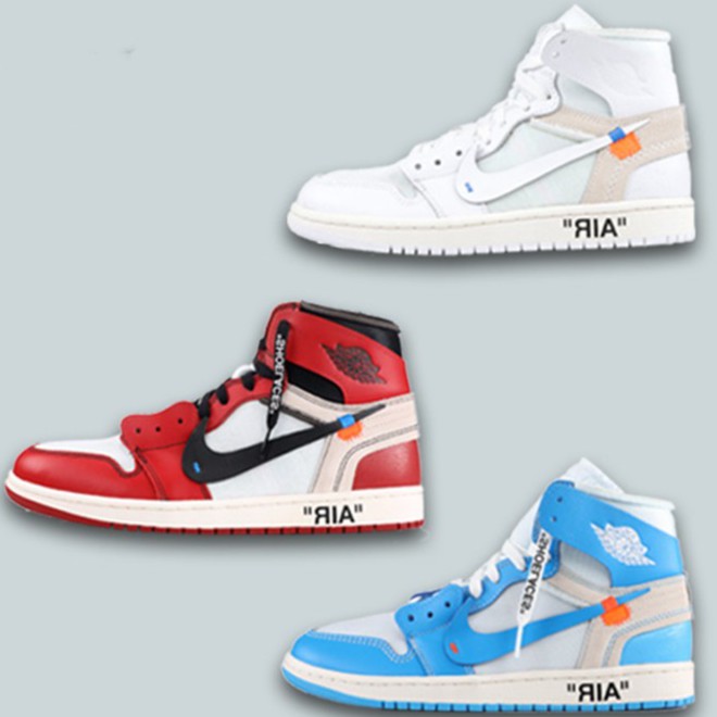 Nike Off White X Air Jordan 1 Retro High Og Unc Aj1 Generation Co Branded Classic Retro High Top All Match Cultural Deportes Baloncesto Zapatos Shopee Colombia