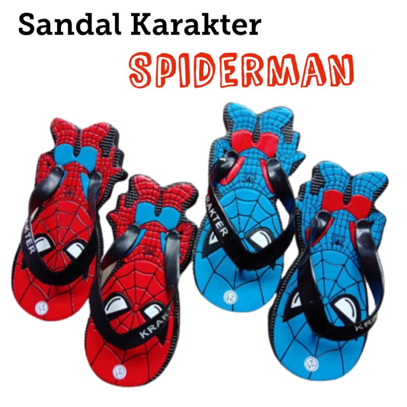 Chanclas Ninos 3 8 Anos Personaje Sancu Spiderman Chanclas Ninos Sancu Spiderman Sandalias Para Ninos Chanclas Para Ninos Shopee Colombia