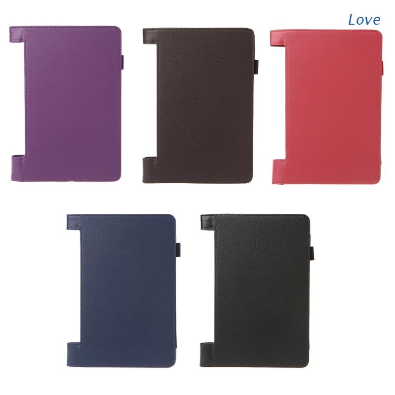 Love Lenovo Yoga Tab 3 850F 8 ” Funda Tablet PC Slim Cuero Folio Flip Cover Case #5