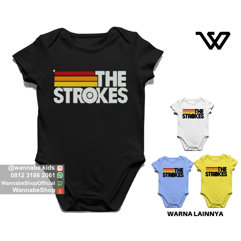 Jumper Baby Band THE STROKES | Ropa de bebé | Jersey bebé 0-12 meses |  Camiseta Band | Shopee Colombia