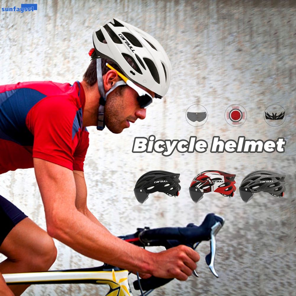 MTB bicicleta casco ultraligt MOTOCICLETA casco con visera 