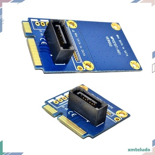 Image of [Xmteludo] mSATA A SATA Adaptador Tarjeta Base Convertidor Vertical PCIe Expansión
