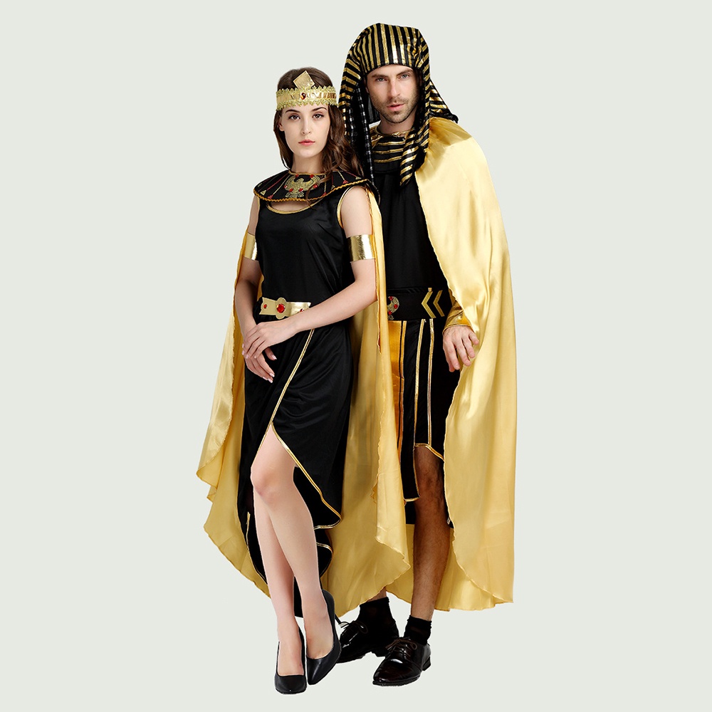 Halloween Fiesta De Las Mujeres Cleopatra cosplay Egipcio Faraón Disfraces  Para Hombres Egipto Princesa Carnaval Vestido De Mundo | Shopee Colombia