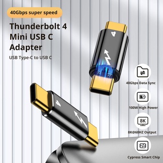 Image of thu nhỏ Adaptador Fonken Thunderbolt 4 40Gbps USB C 8K @ 60Hz 100W 5A A Tipo Convertidor De Carga Rápida Mini De Datos #1