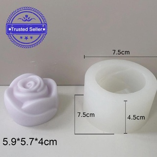 Image of 23 Styles Rose Flower Soap Mold Silicone Mold For Soap Making, Aromatherapy, Plaster Y4F2