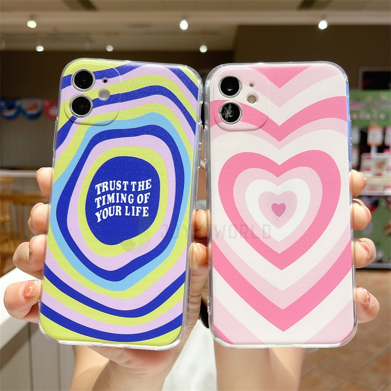 Carcasa Para Samsung Galaxy A31 A51 A71 A21S A12 A10 M10 A02 A20 A30 A50 A50S A20S J6 J4 J2 Prime Plus ACE A7 2018 A750 M11 J530 J5 J7 Pro 2017 J730 S10 Impresión Degradada Amor A Prueba De Golpes Suave Fundas De TPU #1