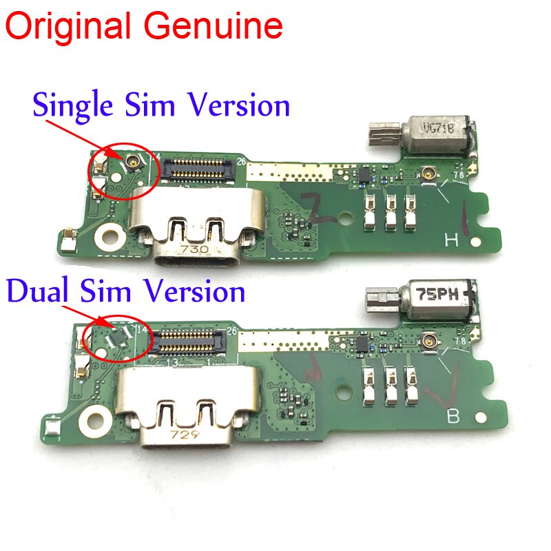 Image of 1pcs conector de dock micro usb cargador puerto de carga flex cable para sony xperia e5 l1 l2 m5 xa xa1 xa2 ultra #2