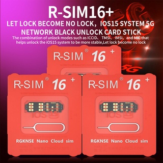 R-SIM 17 nano unlock rsim Card para iPhone 13 12 mini 12 pro XS Max 8 Ios 15 