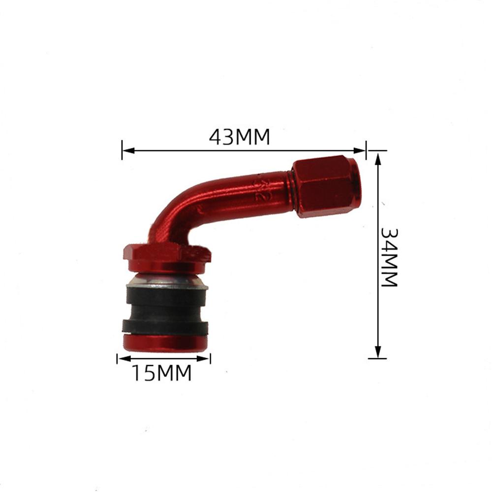 MOCHOE5 Vástago De Válvula De Motocicleta Universal Accesorios Sin Cámara De Aleación De Aluminio Para Llanta Neumático Válvulas Tapa