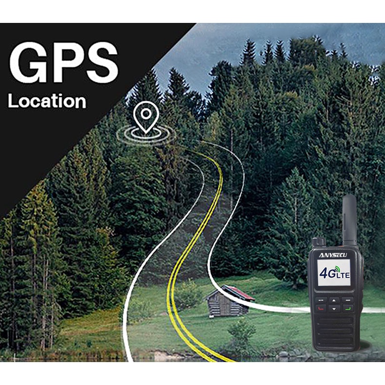Image of HD-720A Android POC Radio walkie talkie Anysecu 720A 4G De Dos Vías realptt O Zello #6