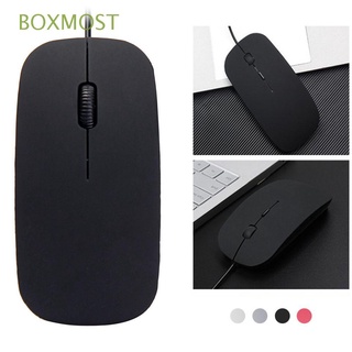 Image of BOXMOST Fashion Mouse Con Cable De Alta Calidad USB Ratones Nuevo 1600 DPI Periféricos De Ordenador Ultra Delgado Óptico/Multicolor