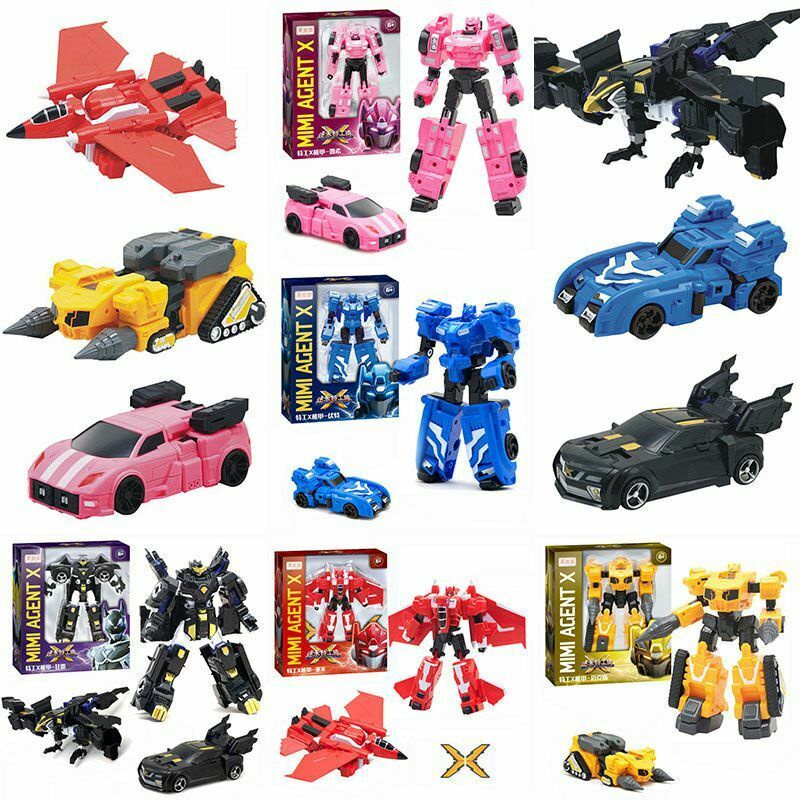 MINIFORCE X BOLT VOLT Action Figure Set Mini Force Super Ranger Booster ...