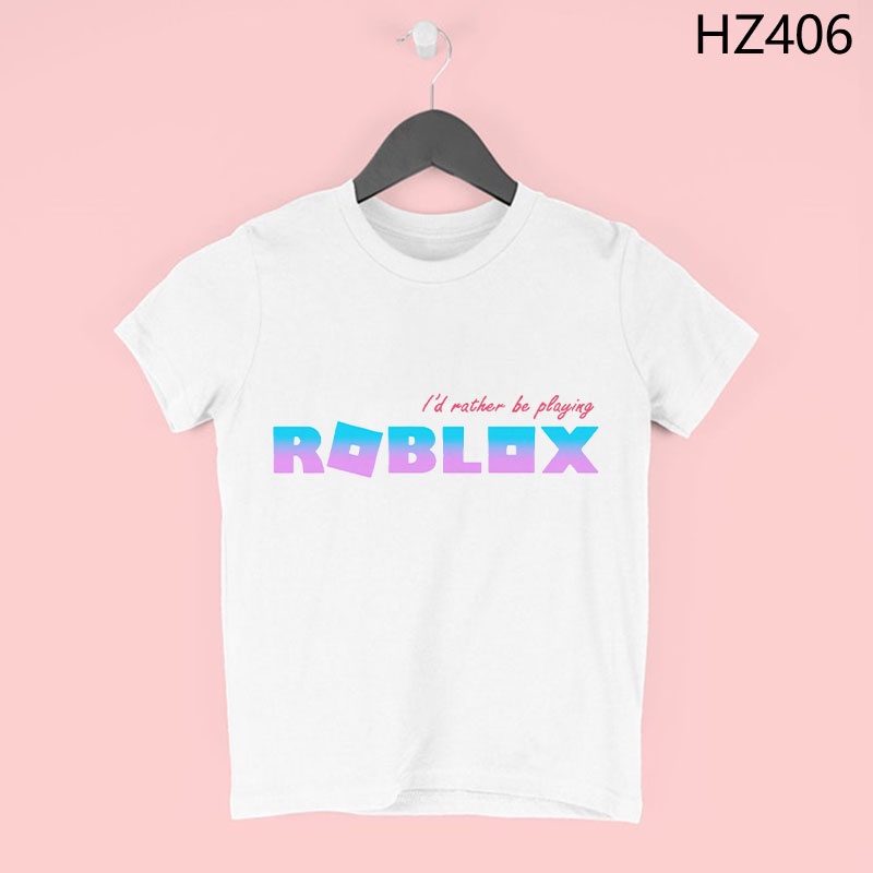 Hip Hop Divertido Camiseta Roblox Chica De Dibujos Animados Niñas De Verano  Tops Lindo Moda Casual Manga Corta Top Cuello Redondo Ropa De Niños Hermano  Hermana Coincidencia Niño | Shopee Colombia