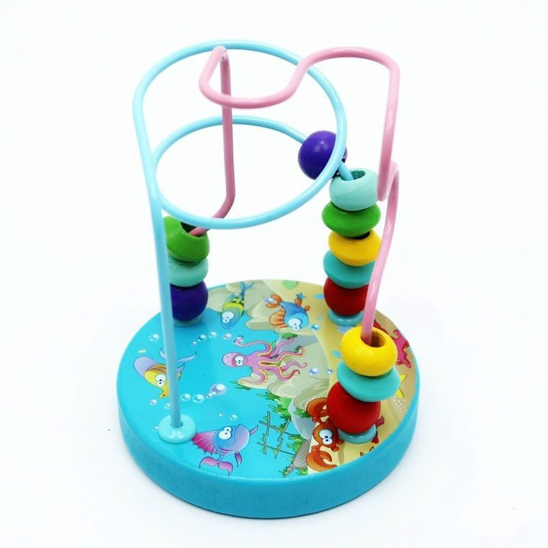 juguete educativo de método Montessori Conjunto de bloques de madera YouMiYa para bebés 