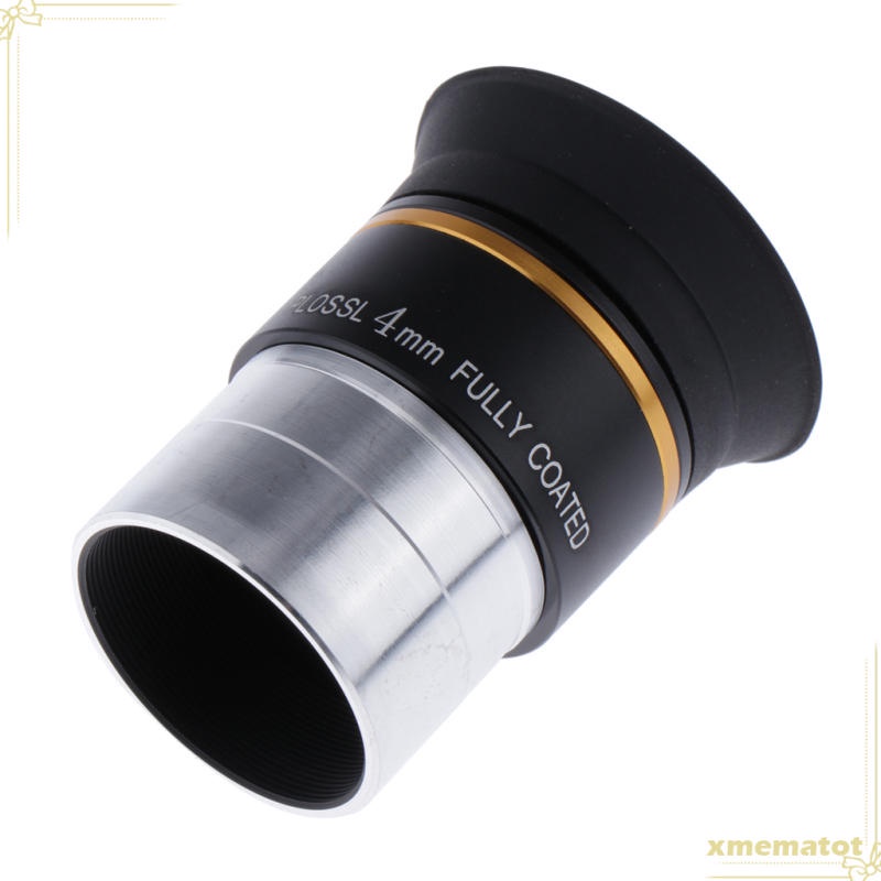 HD 1,25 pulgadas 4 mm ocular Plossl lente ocular para accesorio de telescopio de 