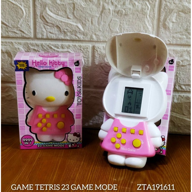 Hello KITTY personaje TETRIS juego juguetes para niños 191611 | Shopee  Colombia