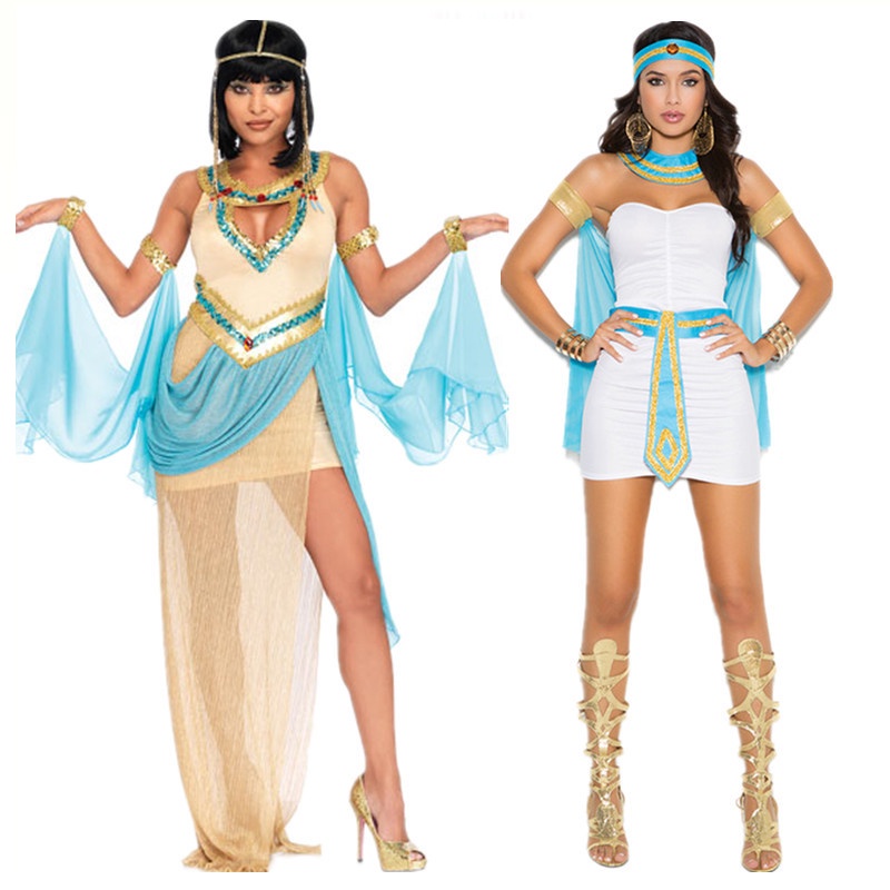 Señoras Blanco Griego Diosa Disfraz De Las Mujeres Sexy Árabe Príncipe  Fantasía Femenina Egipcia Para Halloween Vestido De Fiesta cosplay | Shopee  Colombia