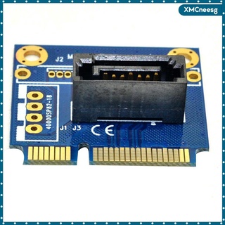Image of [Xmcneesg] mSATA A SATA Adaptador Tarjeta Base Convertidor Vertical Expansión PCIe