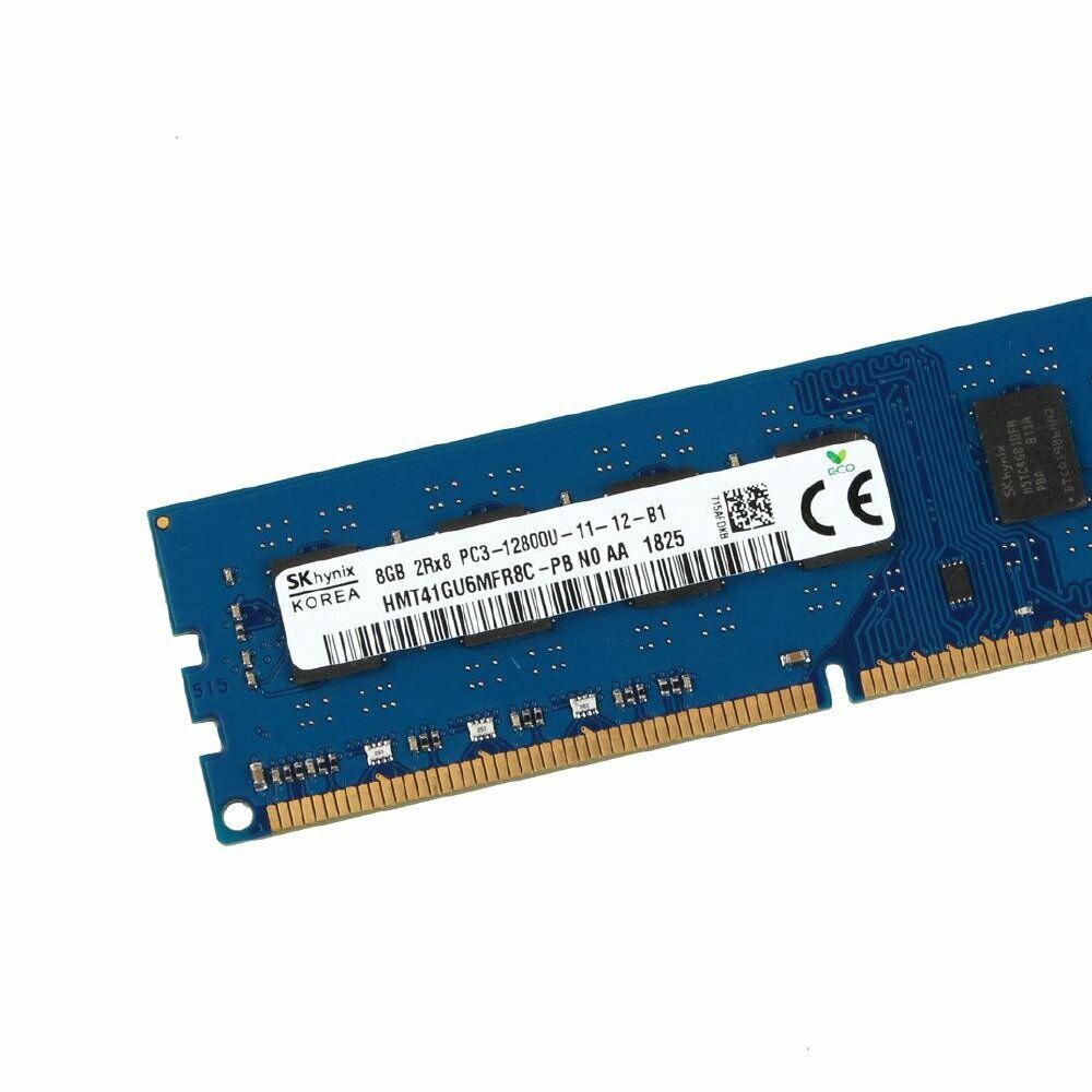 2x 8GB DDR3 PC3-12800U Memoria RAM sin búfer para ASRock C70M1 16GB 
