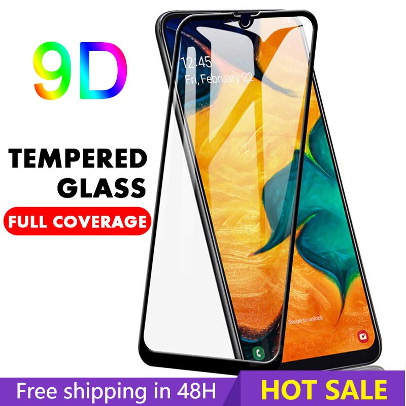 protector de pantalla de vidrio templado 9d para samsung galaxy a10 m10 a20 a30 a50 a70 s20 s21 fe s10 note10 lite plus a21s a81 a91 m31 m51 a10s a20s para samsung a3 a5 a7 2016 #6