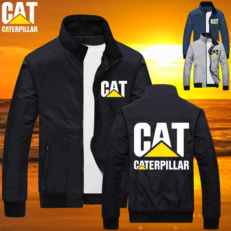 Hight Calidad Truck Logo Moda Hombres Cuello De Pie Chaqueta Cremallera Impermeable Chaquetas | Shopee