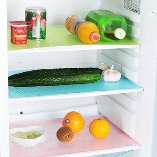 1 Unids Refrigerador Pad Antibacterial Antifouling Gabinete Estera Impermeable Estera de la Cocina Refrigerador DIY Estera del Armario 