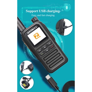 Image of thu nhỏ HD-720A Android POC Radio walkie talkie Anysecu 720A 4G De Dos Vías realptt O Zello #7