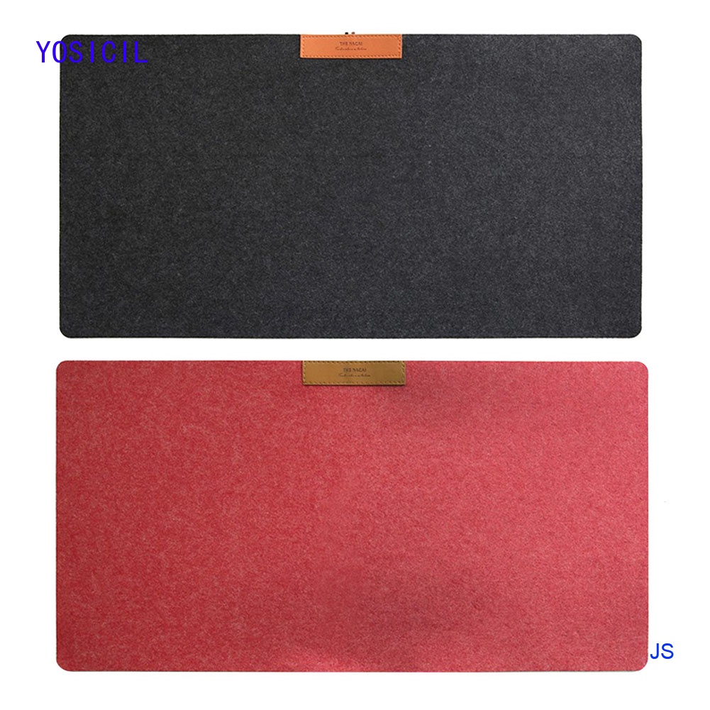 Yosicil-Alfombrilla De Fieltro Simple Cálida Para Oficina , Ordenador , Teclado , Juego #3