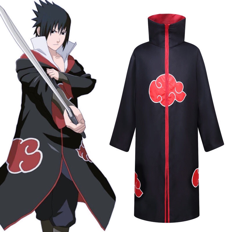 Naruto Akatsuki COS ropa Ninja ropa Anime periférico Uchiha Itachi ropa  Xiaoyun cortavientos | Shopee Colombia