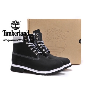 timberland negras con blanco