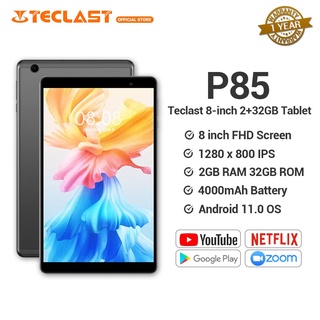 Image of Teclast P85 8 Pulgadas Tablet Android 11 Sistema Wifi Versión 2GB RAM 32GB ROM Tabletas
