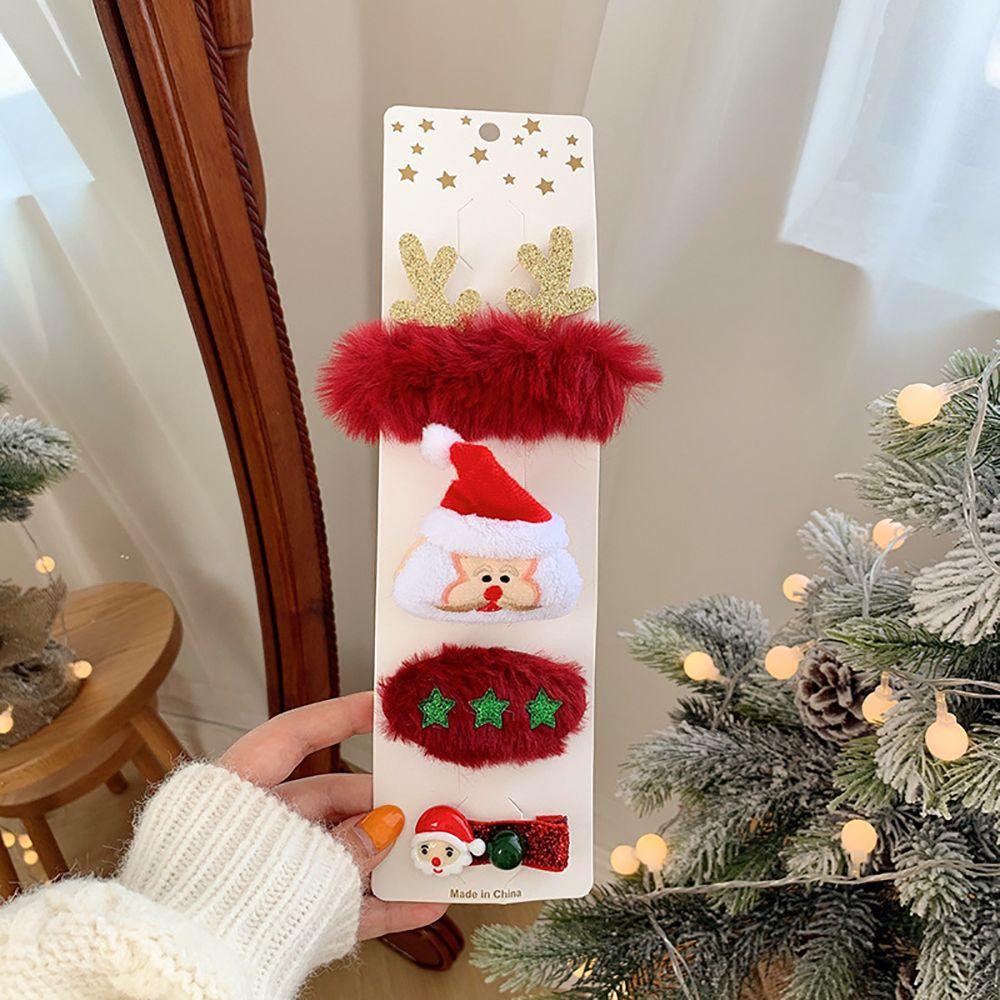 SUPVOX 10 piezas de navidad mini gorro de punto adornos para árboles de navidad accesorios para el cabello en miniatura diy manualidades muñeca linda sombrero joyería que hace color mezclado 