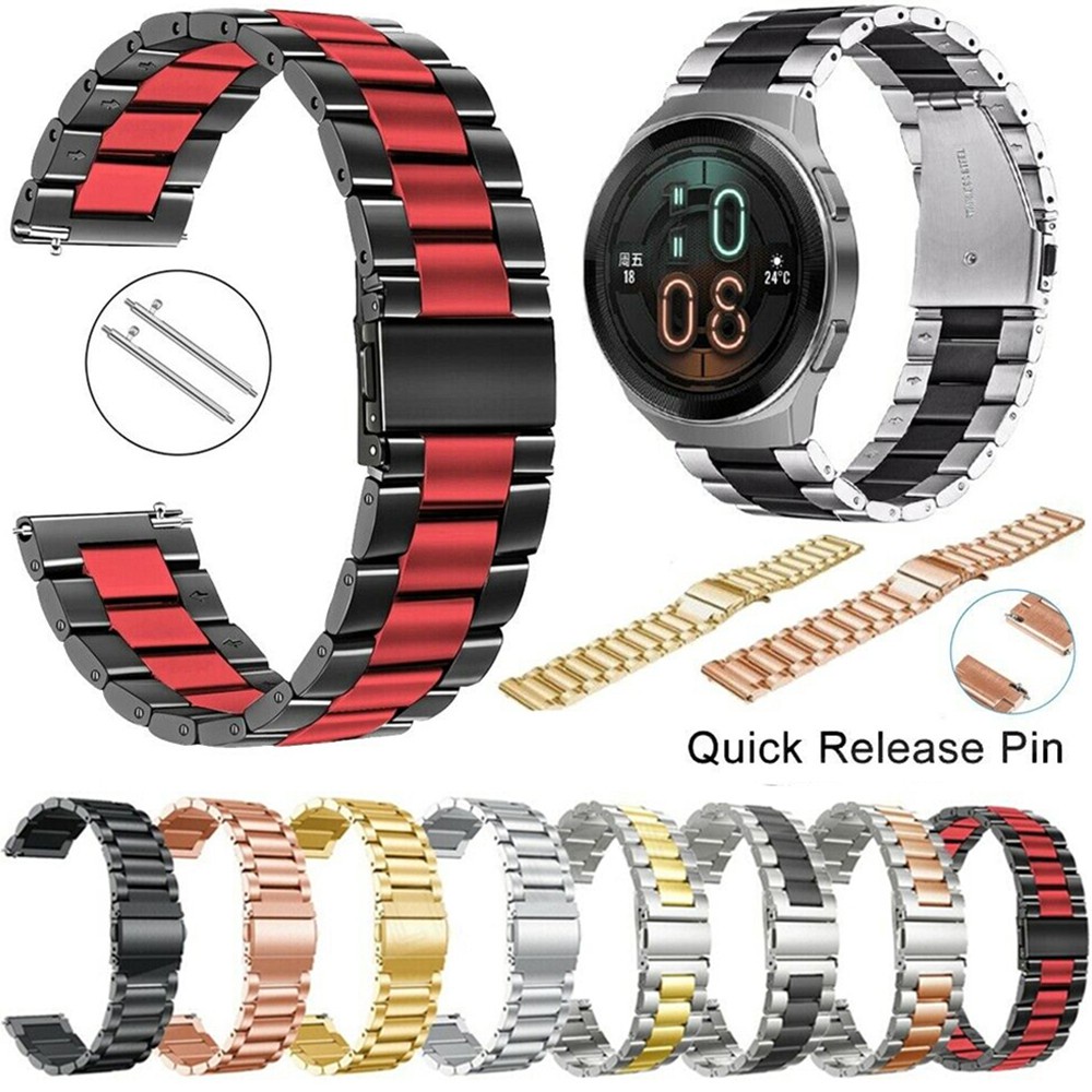 huawei watch 3 pro correa huawei gt 2e 2 e/huawei gt 2 gt2 pro gs pro 46 mm 22 mm acero inoxidable pulsera de metal correa de muñeca #10