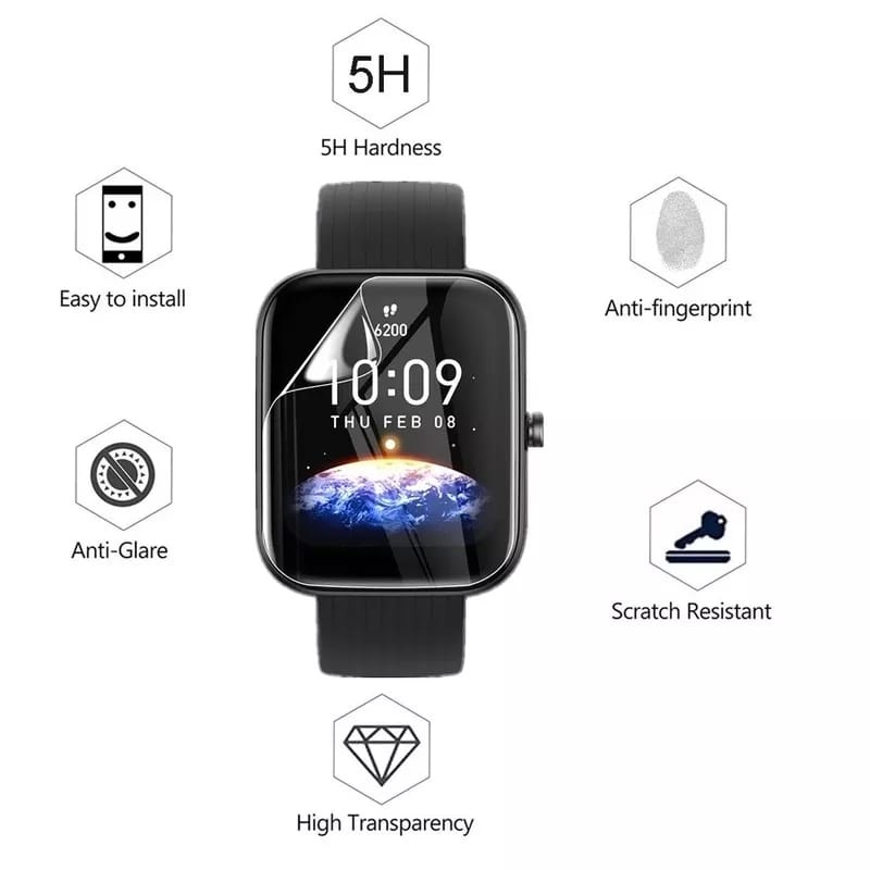 Reloj Apple Watch resistente a los arañazos serie 5 6 7 SE IWatch 1 2 3 4 38MM 40MM 42MM película de hidrogel reloj inteligente Protector de pantalla transparente Gel Jelly #1