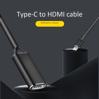 Image of thu nhỏ Type-C to Female HDMI Adapter 4K HD TV Adapter Cable for Samsung Huawei PC Tablets Computer USB 3.1 HDMI Converter #8