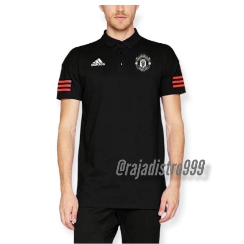 Camisas de cuello - camisas de cuello - camisas Polo - camisas Polo - camiseta - Manchester United - MU - Adidas #4