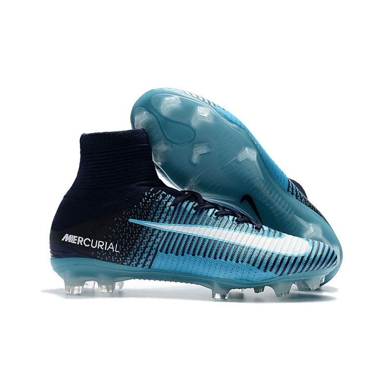 tornado Pase para saber Trivial nike mercurial superfly v fg negro azul alta parte superior zapatos de  fútbol zapatos para hombres | Shopee Colombia