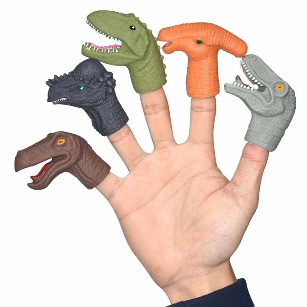 Kandy Toys TY5618 Marioneta de Dedo de Dinosaurio 