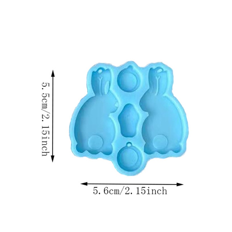 JEN Lindo Gato Pez Conejo Pendientes Molde DIY Colgante Joyería Resina Epoxi De Fabricación