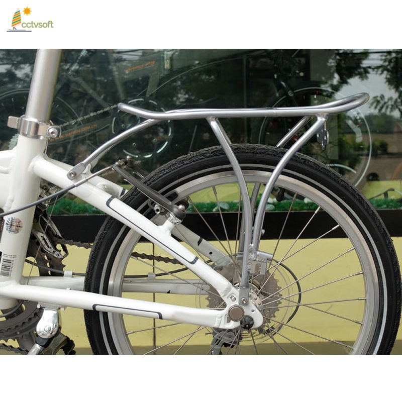 Image of 20 Inch Bike Rear Racks Aluminum Alloy Rear Shelf for Folding Bike Bicycle Cycling #8