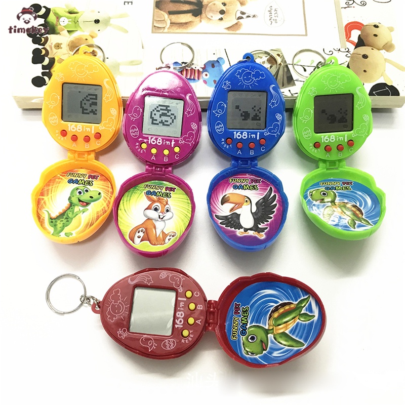 juguete electrónico en forma de huevo de dinosaurio creativo tamagotchi  juguete 168 mascotas en 1 mascota virtual juguetes electrónicos | Shopee  Colombia