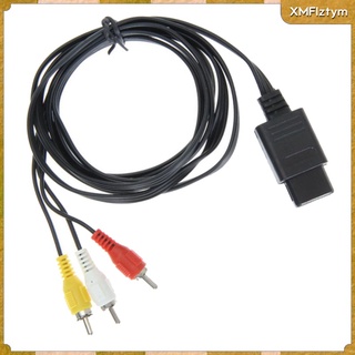 Image of thu nhỏ HDMI Male S-Video to 3 RCA AV Audio Cable Cord Adapter For  GameCube N64 SNES #3
