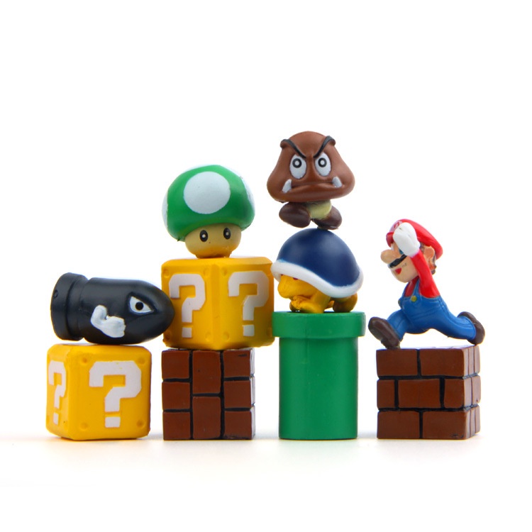Super Mario Bros Luigi Mario Yoshi Koopa Yoshi Mario Maker Odyssey Hongo Toadette Pvc Figuras De 