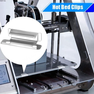 Image of Accesorios De Impresora 3D MEETGEL 10Pcs Hotbed Clips Reemplazables Plataforma De Construcción Ajustable