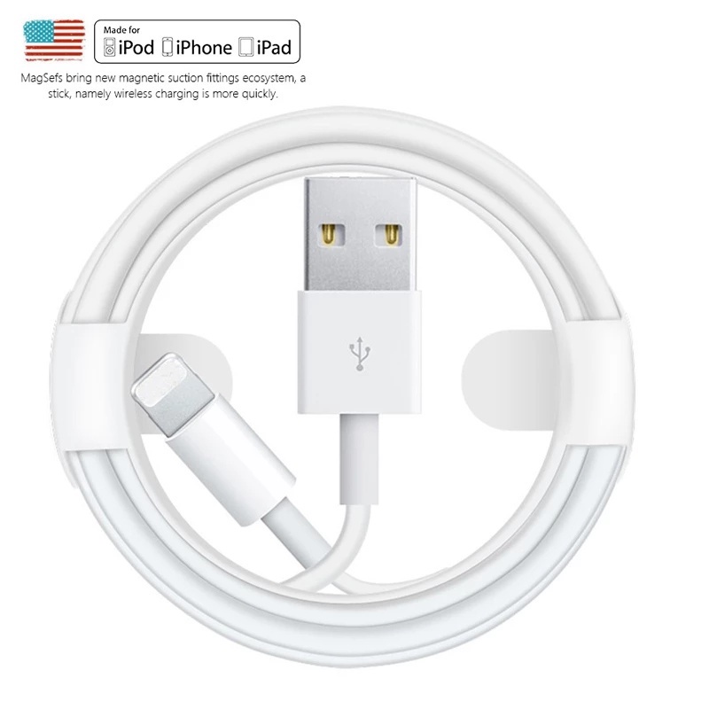 Cable USB Original Para iPhone 12/11 Pro Xs Max X Xr 8 7 6 6S 5S Cargador De Datos Para Teléfono Celular iPad #6