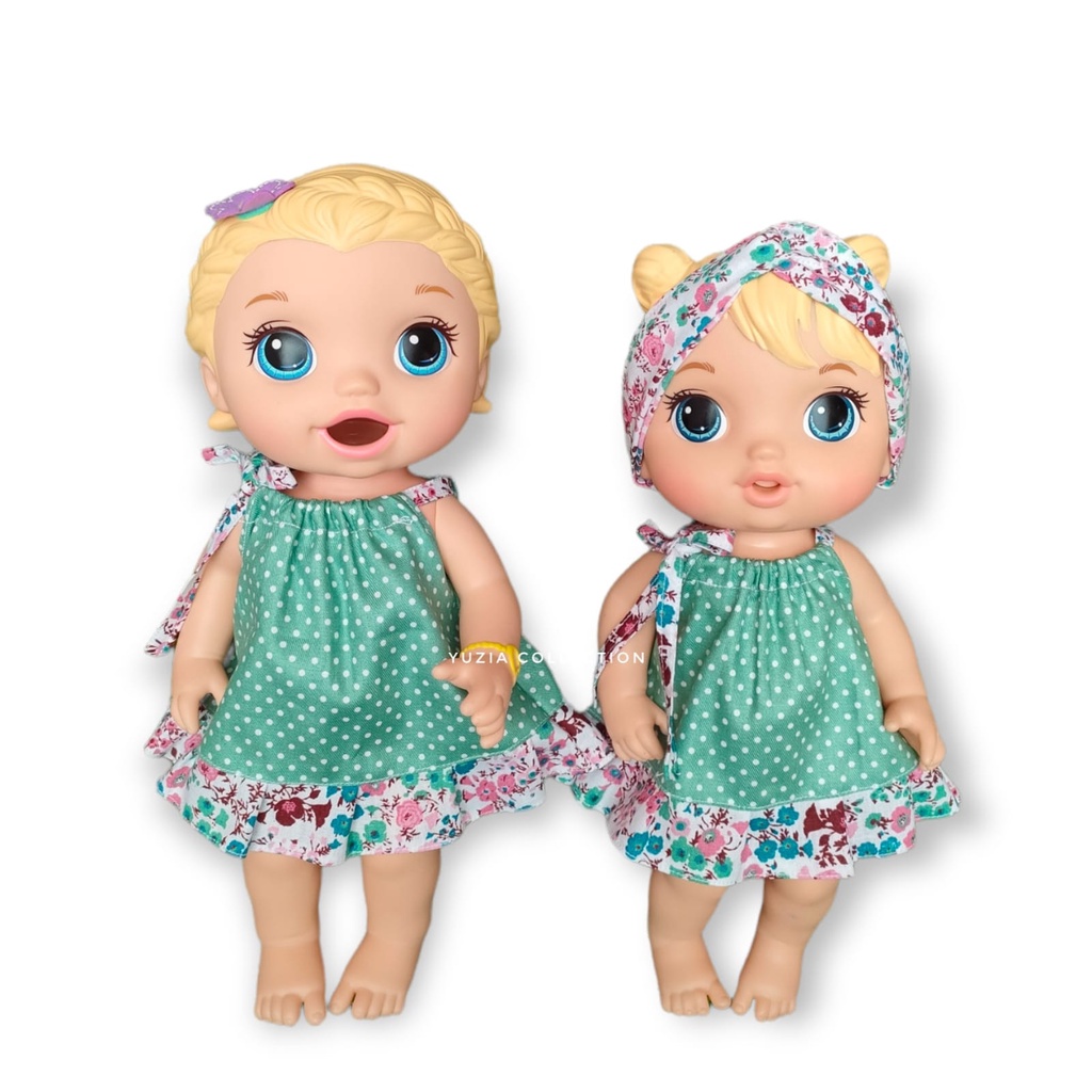 Yuzia D - vestido de margarita baby Alive ropa/para susan Doll/para mell  chan Doll/muñeca de bebé/Material de algodón | Shopee Colombia