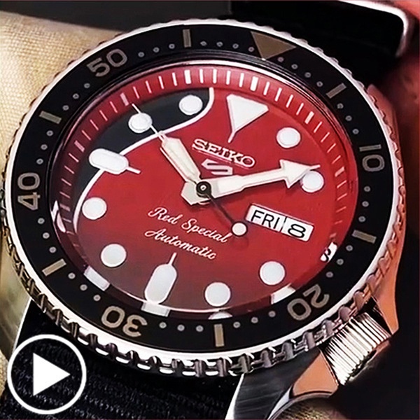 SEIKO RED Special Limited Edition Mens Multifunctional Calendar Watch |  Shopee Colombia