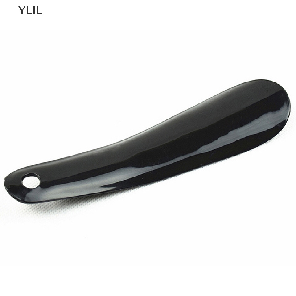 4.7inch Black Plastic Shoehorn Shoe Horn Lifter Flexible Sturdy New 