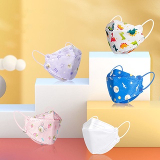 Máscaras Infantiles Para Niños Con Tres Capas De Máscara Facial Sellada Por Calor 10pcs De 4 A 12 Años KF94